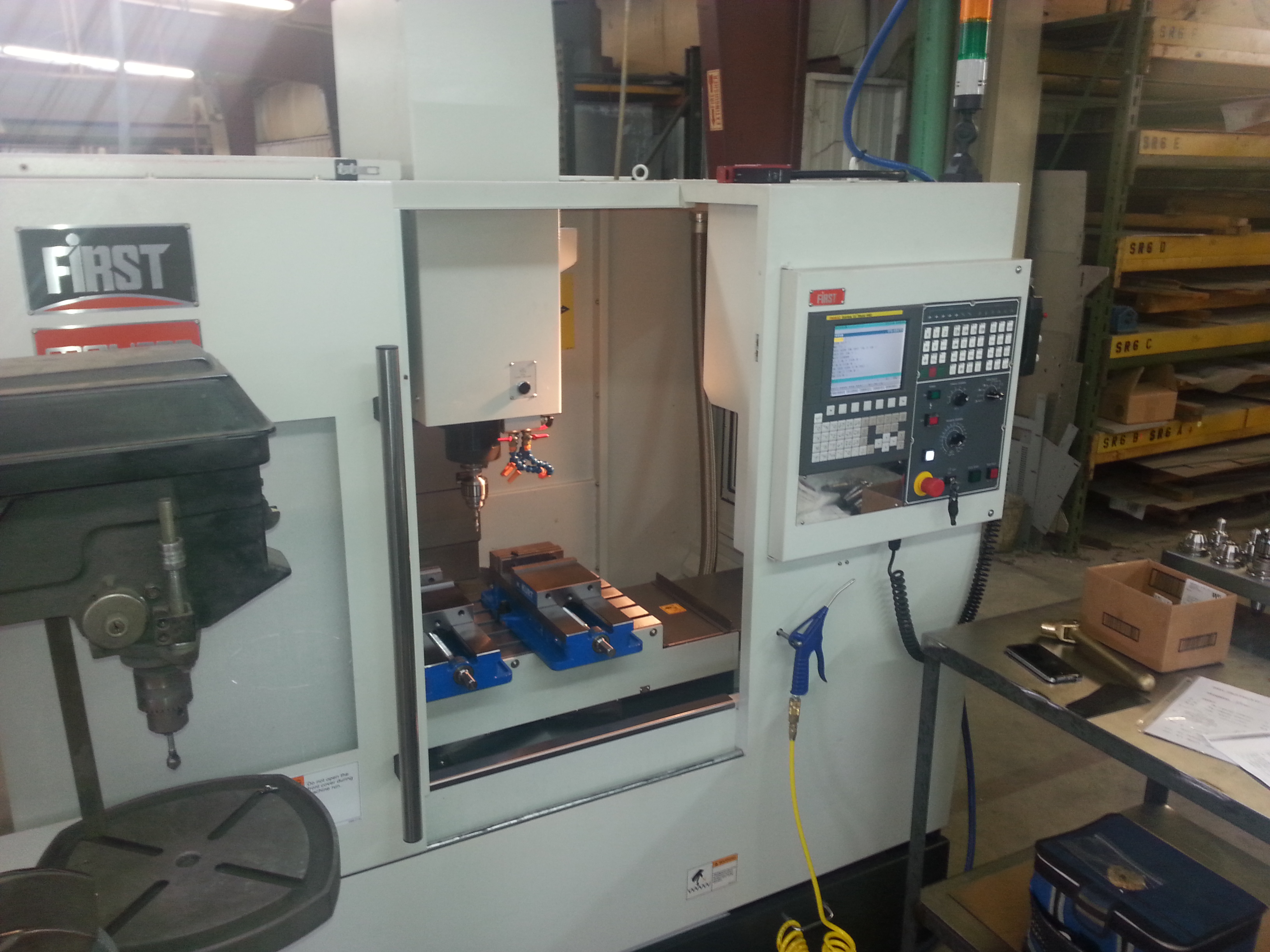 New Milling Machine at Valley Precision