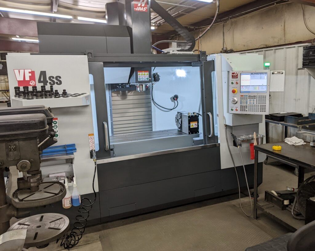 New HAAS VF4SS added to Valley Precision